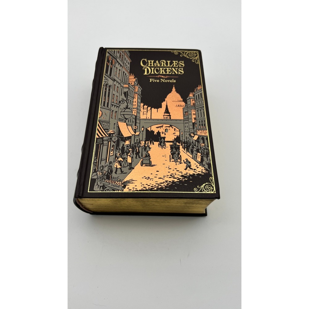 Charles Dickens Five Novels Barnes & Noble Leatherbound Classics Book